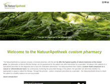 Tablet Screenshot of natuurapotheek.com